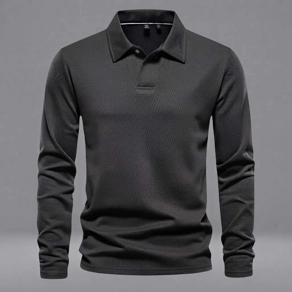 Men's Long Sleeve Polo Shirt | Casual Wear