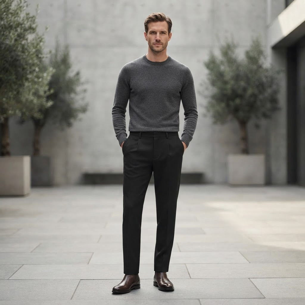 Bruno | Men's Formal Trousers Slim Fit