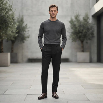Bruno | Men's Formal Trousers Slim Fit