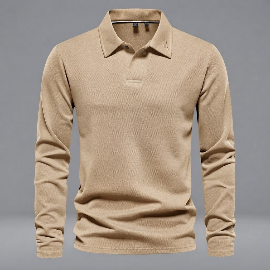 Men's Long Sleeve Polo Shirt | Casual Wear