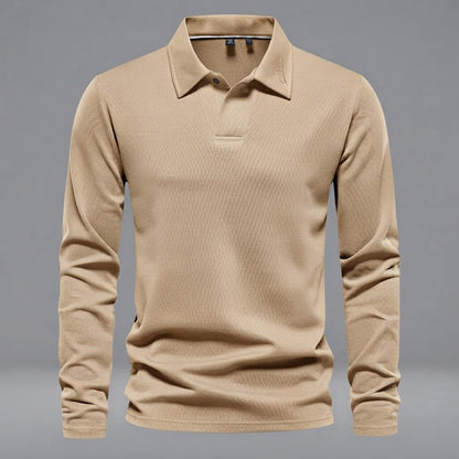 Men's Long Sleeve Polo Shirt | Casual Wear