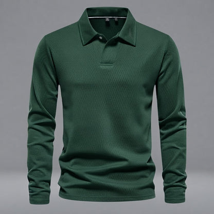 Men's Long Sleeve Polo Shirt | Casual Wear