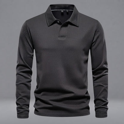 Men's Long Sleeve Polo Shirt | Casual Wear