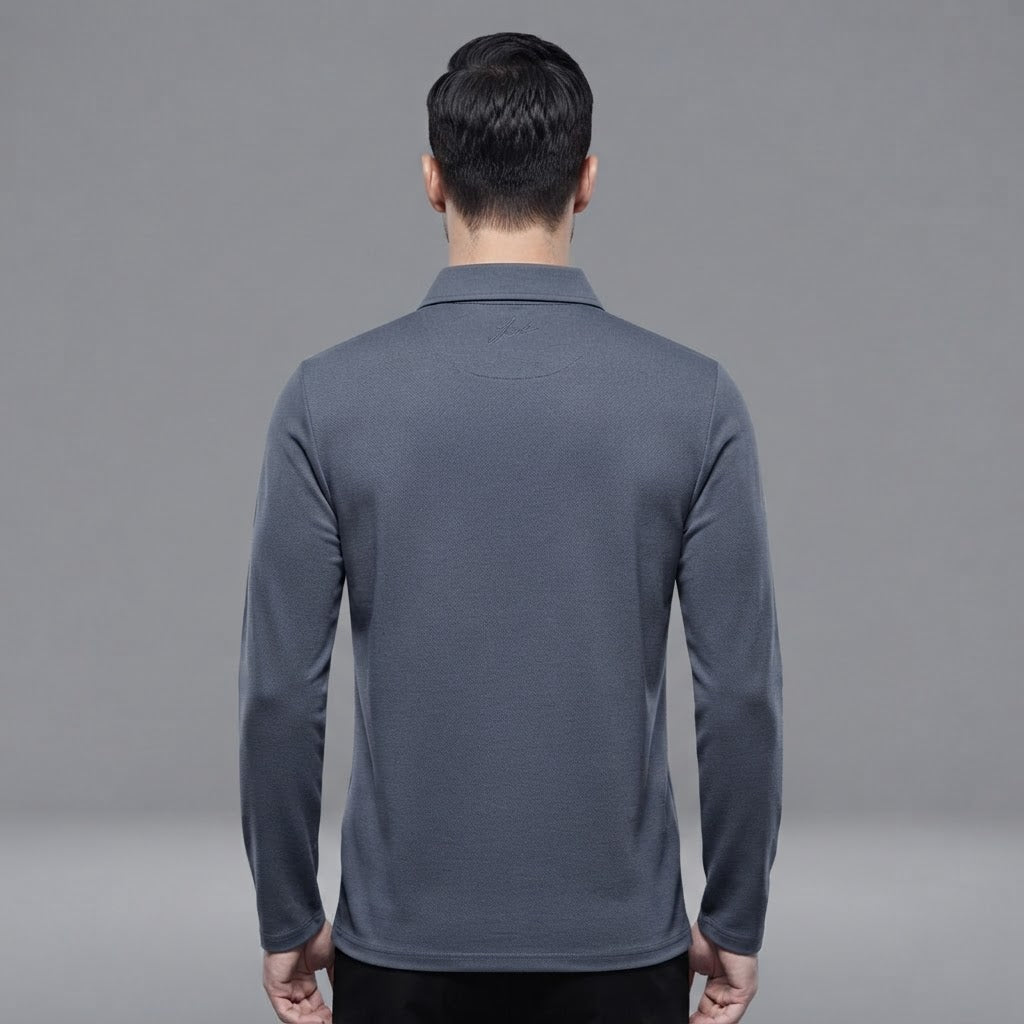 Men's Long Sleeve Polo Shirt | Casual Wear