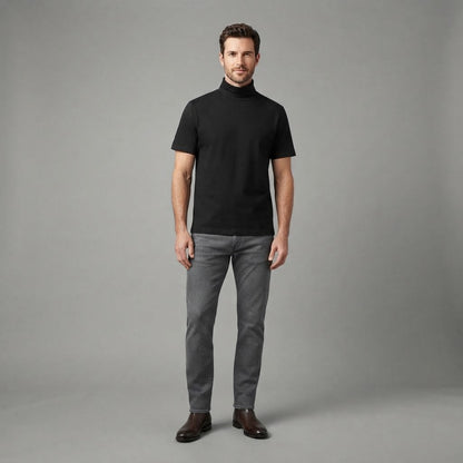 Men's Neck T-Shirt Slim Fit