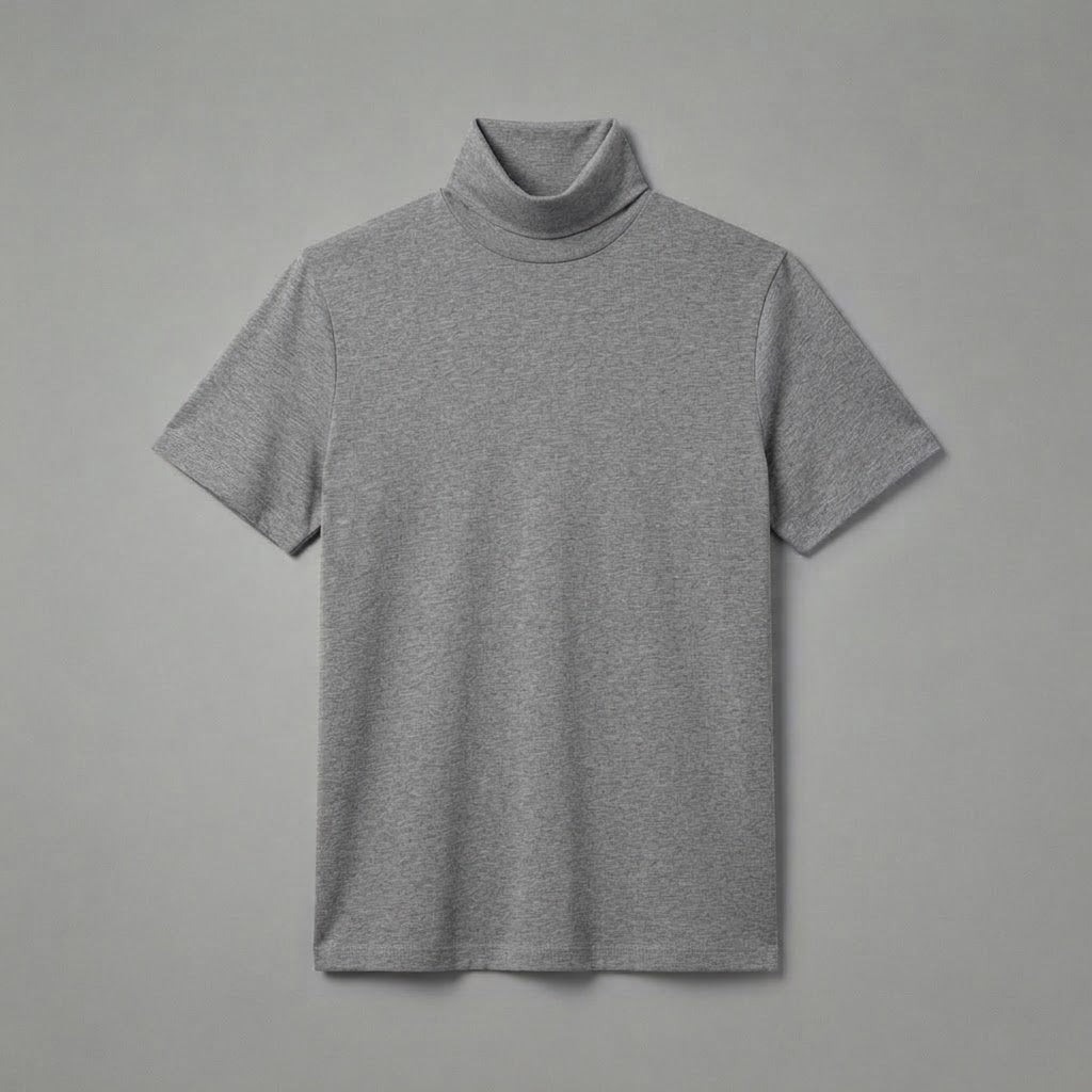 Men's Neck T-Shirt Slim Fit