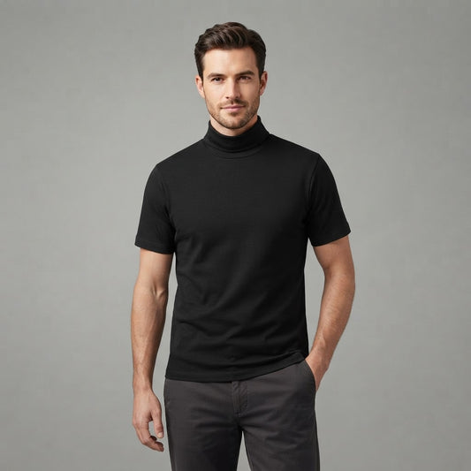 Men's Neck T-Shirt Slim Fit