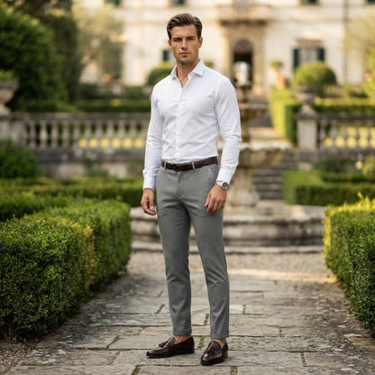 Men's Slim-Fit Trousers