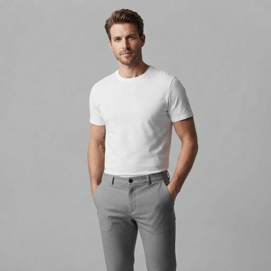 Men's Slim-Fit Trousers